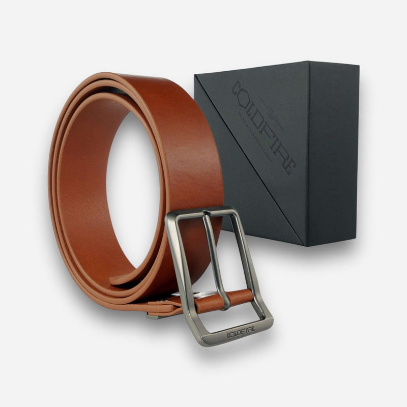 Titan Cognac Belt interior