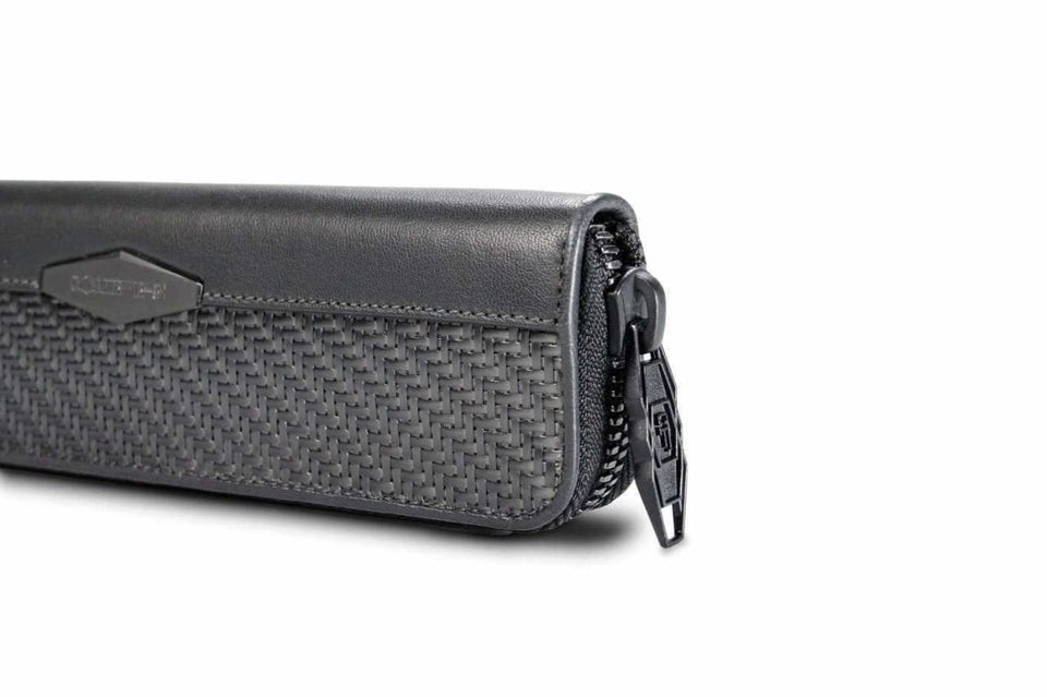 Carbon Fiber Pen Case with 2 holders - COLDFIRE