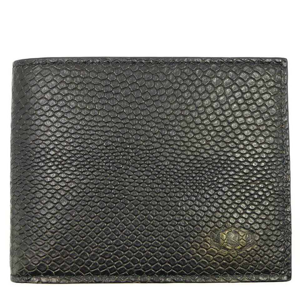 SNAKE EYE - Slim Bifold Wallet 6cc - Black - COLDFIRE