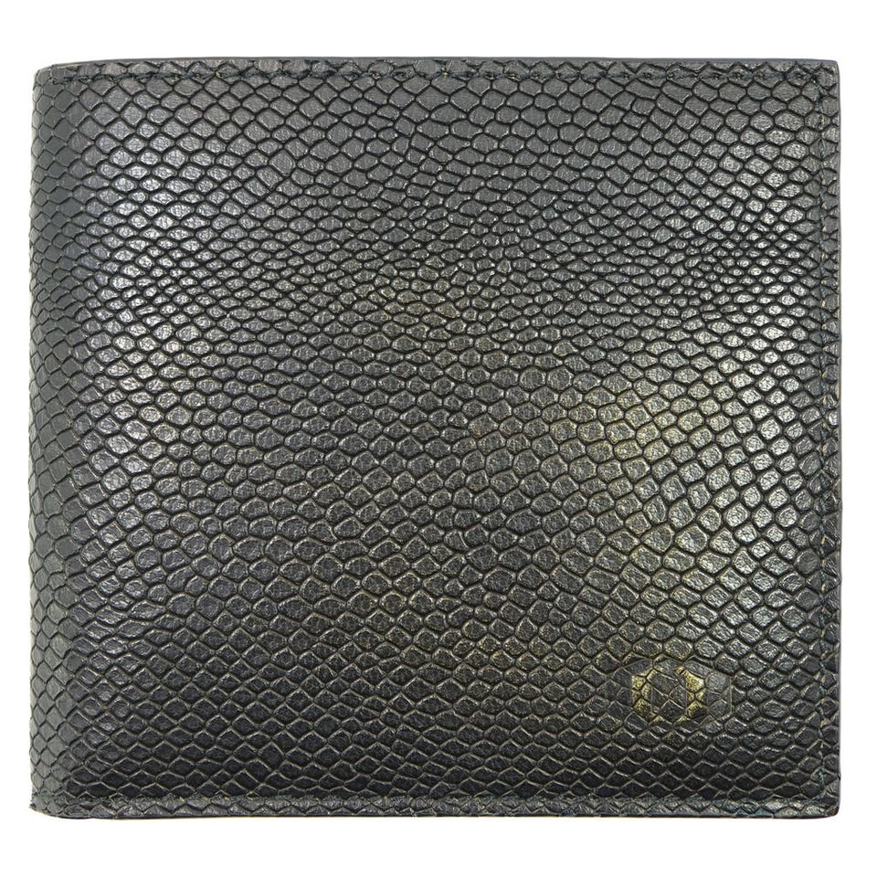 SNAKE EYE - Slim Bifold Wallet 8cc - Black - COLDFIRE
